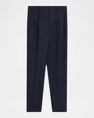 Brunello Cucinelli Men & apos;s Virgin Wool Trousers