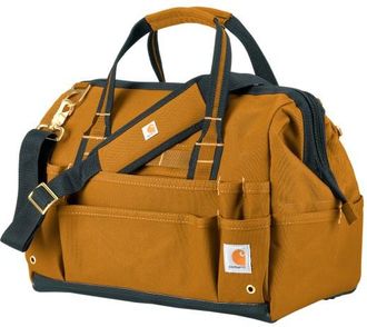 Carhartt Work in Progress 16-Inch 30 Pocket Tool Bag Reisetasche - | braun