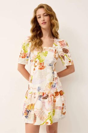 Marie Oliver Temma Mini Dress In Travertine