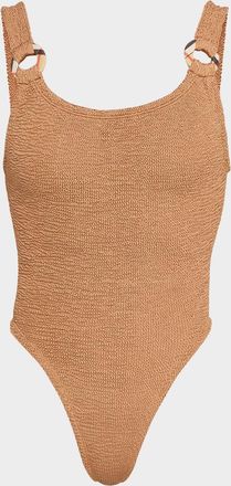 Burberry x Hunza G Domino One-Piece Swimsuit