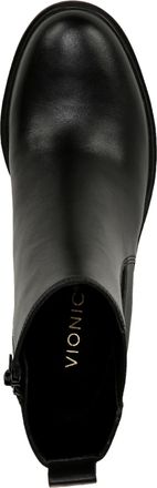 Vionic Truckee Booties Black Leather J0721L1001 Womens