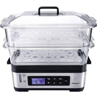 Steba DG 2 Vaporiera Funzione cucina riso Acciaio