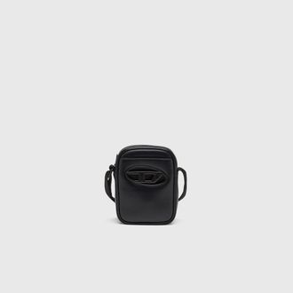 Diesel Holi-D-Crossbody bag in PU and neoprene - Crossbody Bags - Man - Black
