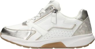 Gabor Schoenen, Dames, Wit, 39 EU, Leer, 878 Sneakers