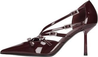 Le Silla Scarlet Slingback D&eacute;collet&eacute; - Dames - Pumps - Rood - 36 EU - Leer - Schoenen