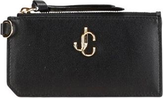Jimmy Choo London Pre-owned Wallets, female, Black, Size: ONE SIZE Pre-owned Leather wallets