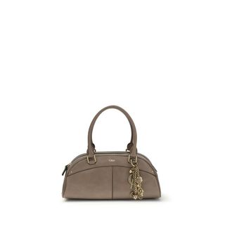 Chlo&eacute; Gray Calf Leather Bos Taurus Womens Handbag