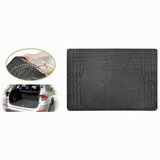 Trade Shop Trade Shop - Copy Of Alfombrilla De Goma Para Maletero De Coche Universal Modificable Maxtech