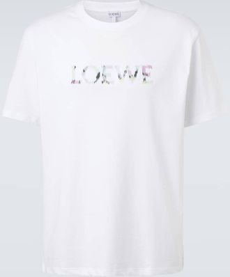Loewe T-shirt in cotone con logo