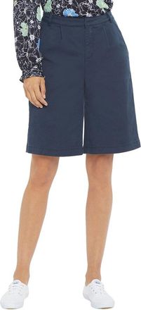 NYDJ Relaxed Oxford Navy Bermuda Short Jean