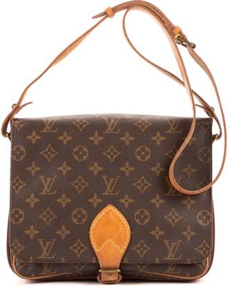 Louis Vuitton Pre-owned Womens Cartouchiere GM Shoulder Bag - Brown - One Size