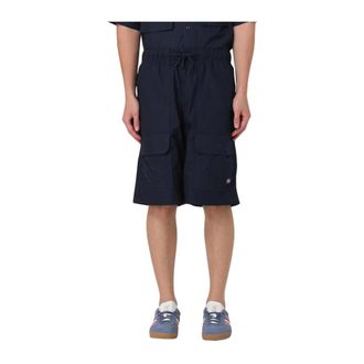 Dickies Blue Drawstring Cargo Shorts for Men