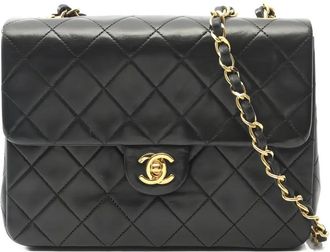 Chanel Borsa a tracolla Matelasse 20 mini 1989-1991 - Nero