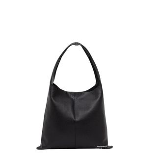Patrizia Pepe Dames, Tassen, Zwart, Maat: ONE Size Leer