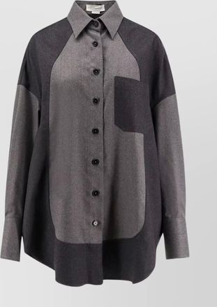 Stella McCartney wool oversized shirt