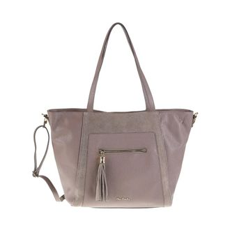 Pierre Cardin Erisia Plus Tote Bag - Dames - Shoppers - Beige - ONE Size - Katoen - Tassen