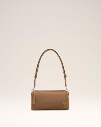 Ami Brown Nylon Canvas Marcel Bag Brown - OS - Unisex