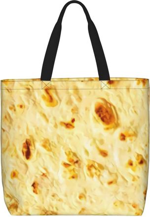 Generic Women Handbag Burritos Giant Flour Tortilla Taco Women Beach Bag Girls Lightweight Shoulder Bags, For Graduation, Birthday, Christmas, Swim, Daily