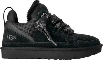 UGG Lowmel Sneaker - Dames - Sneakers - Zwart - 36 EU - Wol - Schoenen