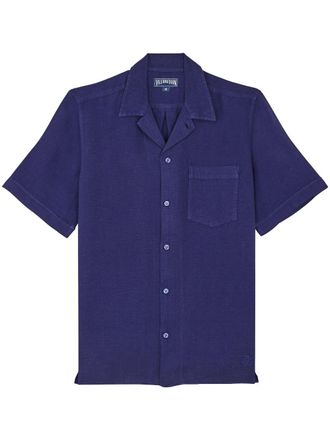 Vilebrequin Camicia a maniche corte - Blu