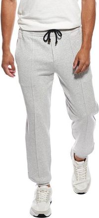 Brunello Cucinelli Light Grey Linen Trousers, Size Medium