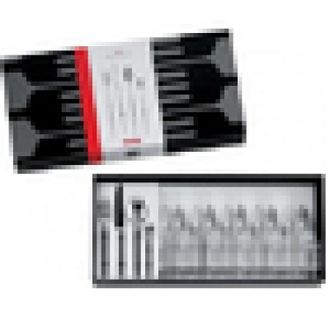 Alessi Dry 4180s24 - Servicio De Cubiertos De Dise&ntilde;o En Acero Inoxidable 18/10, 24 Piezas