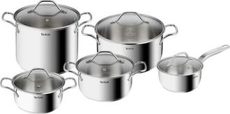 T-fal Intuition B864sa74 Juego De Cacerola Y Olla 10 Pieza(s)