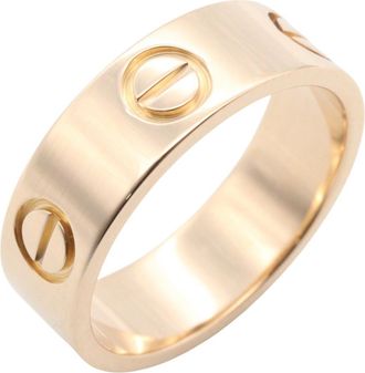 Cartier Gold Pink Gold (18K) Band Ring (Pre-Owned)