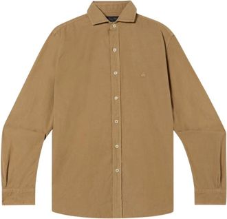 Brooks Brothers Camicia Slim Fit con Collo Italiano - - Shirts - Uomo - Beige - XL