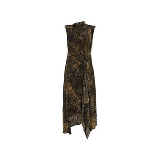 AllSaints Kleedjes, Dames, Groen, S, Persia Jurk