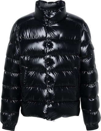 Moncler Lule padded jacket - men - Down/Polyester/Polyester/Feather - 1 - Blue