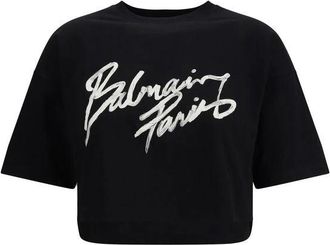 Balmain Mujer, Camisetas, Negro, Talla: S