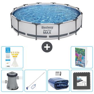 Bestway Piscina Bestway Steel Pro Max Redonda - 366x76 Cm - 7-piezas S217
