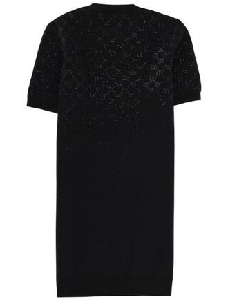 Gucci Wool Blend Dress - Black