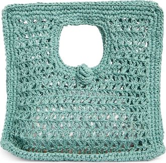 Collection XIIX Cutout Handle Square Handbag in Blue at Nordstrom Rack