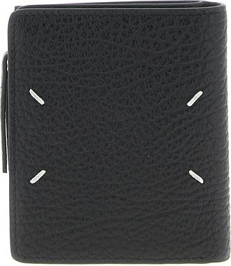 Maison Margiela Flap Wallet Portafogli Nero-Donna