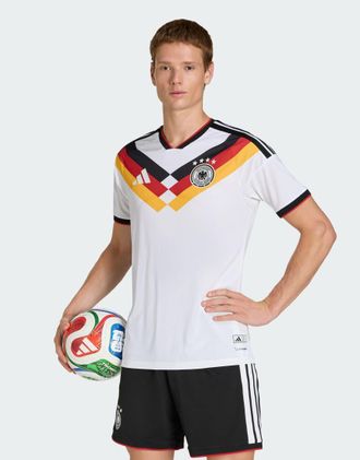 adidas Football Germany 26 Home Authentic - Maglia bianca-Bianco