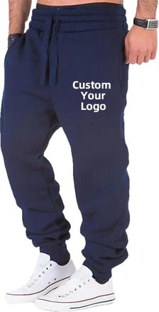 Generic Personalized Trousers Custom Your Logo Pants Men Fashion Sports Trousers Oversize Jogging Pants Casual Sweatpants Color5,XL