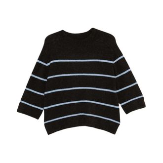 Yerse Ninas 45 Trui - Dames - Ronde hals truien - Zwart - L - Denim - Truien & Vesten