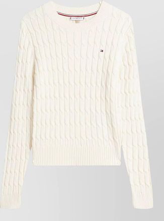 Tommy Hilfiger cable-knit jumper