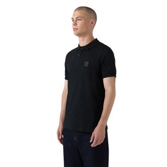 Patrick Harrison-poloshirt voor heren (Zwart)