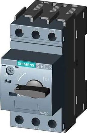 SIEMENS Disyuntor De Motor 3p 1.1-1.6a 1no 1r S00 3rv2011-1aa15