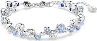 Swarovski Constella Crystal & Zirconia Bracelet in Silver/Blue at Nordstrom