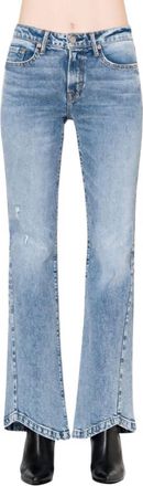 Noend Donna 90s High Rise Flare In Everwood