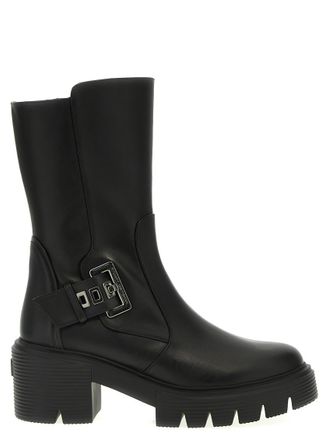 Stuart Weitzman Black Soho Boots