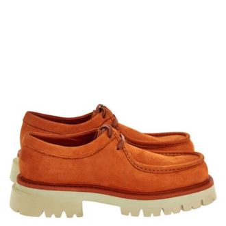 Ferragamo Deroy Lace Up Derby Shoes, Size 9 E