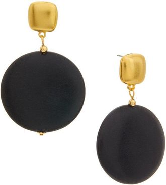 Kenneth Jay Lane 18K Plated Dangle Earrings