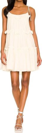 Elliatt Galia Mini Dress In Ivory