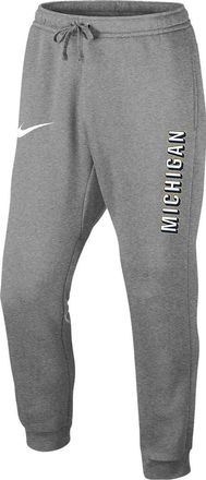 Nike Michigan Club Fleece College Pants Grey M71845P288-MIC