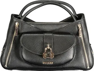 Guess Black Polyurethane Women Womens Handbag